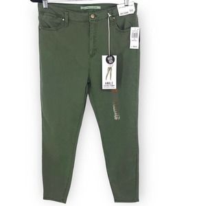 Celebrity Pink Skinny Jeans Army Green